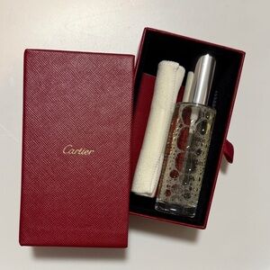 NEW. Cartier Lotion for Jewelry & Watch in Signature Red Box